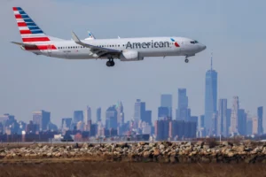 American’s dominance in New York and Los Angeles is fading as it concentrates on the Sunbelt.Photographer: Charly Triballeau/AFP/ Getty Images