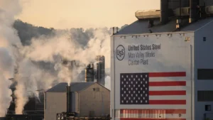 US Steel's Clairton Coke Works facility in Clairton, Pennsylvania, on September 9. Justin Merriman/Bloomberg/Getty Images