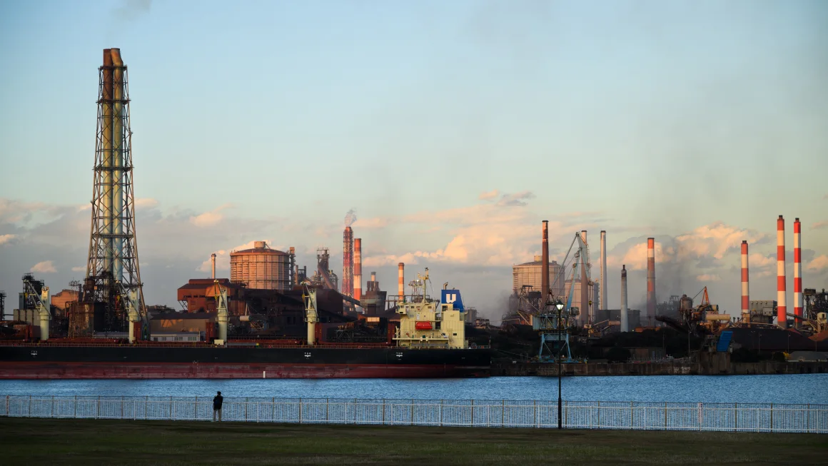 The Nippon Steel Corp Akio Kon/Bloomberg/Getty Images