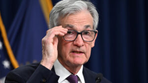 US Federal Reserve chair Jerome Powell told reporters in December that the Fed is drawing 'significantly closer' to the end of its current easing cycle © ANDREW CABALLERO-REYNOLDS / AFP