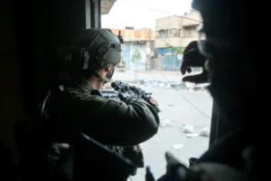 Israeli soldiers operate in the Gaza Strip.Israeli Defense Forces