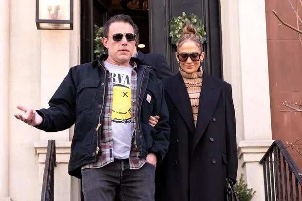 Ben Affleck and Jennifer Lopez are seen out and about on March 30, 2024, in New York, New York. MEGA/GC IMAGES