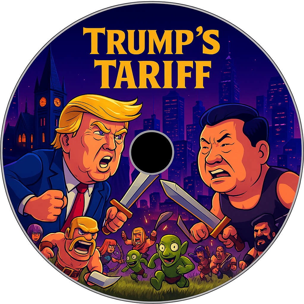 Trump's Tariff Video game like clash of clans create with AI. Richell Fredson/The NewYorkBudgets