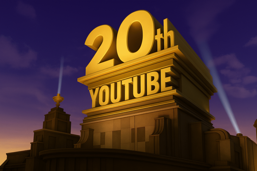 A picture of 20th century fox studios edit with AI and 20th YouTube. (20th century fox studios/The NewYorkBudgets/kenzie Utopia)