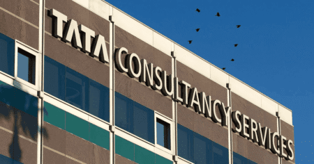 TCS says its focus on "marketing excellence" has enhanced brand visibility and global reach. Credits: TCS