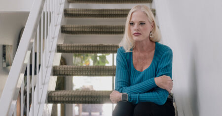 Shirley Bodkin said she was sexually abused by staff at a Los Angeles County foster care facility decades ago. “No child should have to experience what I did,” she said. Credit...Mark Abramson for The New York Times
