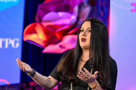 Fidji Simo, Instacart’s chief executive, is joining OpenAI as chief executive of applications. (Stuart Isett/Fortune/Shutterstock)