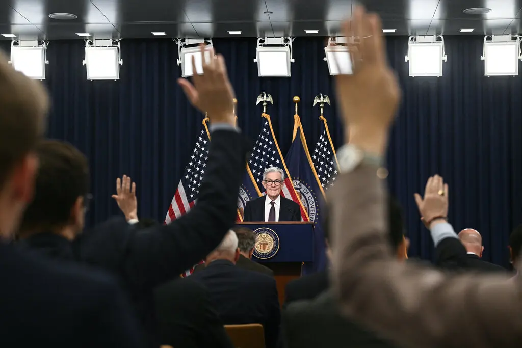 “It’s really not at all clear what it is we should do,” Jerome H. Powell, the Federal Reserve chair, said during a news conference on Wednesday in Washington. (Brendan Smialowski/Agence France-Presse/Getty Images)