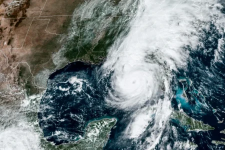 Hurricane Helene on Sept. 26. (NOAA file)