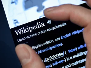 The Wikimedia Foundation says that if the toughest requirements were imposed on it, the safety and privacy of Wikipedia’s volunteer editors would be undermined. (Sascha Steinbach/EPA)