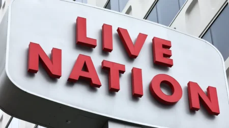The Live Nation office in Hollywood, California. (Photograph: Patrick T Fallon/AFP/Getty Images)