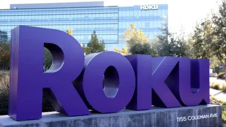 Roku offices in San Jose. (JUSTIN SULLIVAN/GETTY IMAGES)