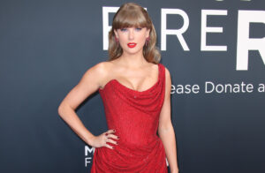Taylor Swift at the 67th Annual Grammy Awards at Crypto.com Arena in Los Angeles. (Dan MacMedan-USA TODAY)