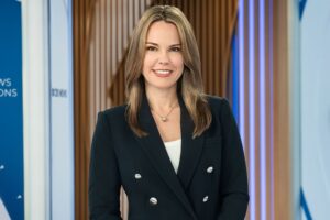 Wendy McMahon, President and Co-Head of CBS News and Stations. (Michele Crowe/CBS/Getty Images)