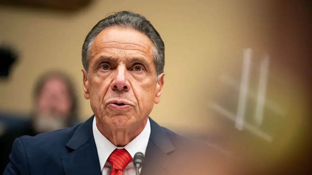 Former New York Governor Andrew Cuomo (D) gives an opening statement during a House Select Subcommittee on the Coronavirus Pandemic to discuss his handling of the pandemic on Tuesday, September 10, 2024. (Getty Images)