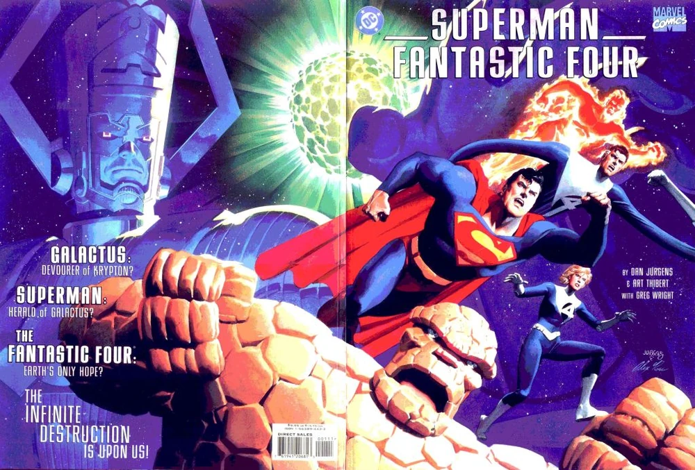 Superman Fantastic Four. © DC