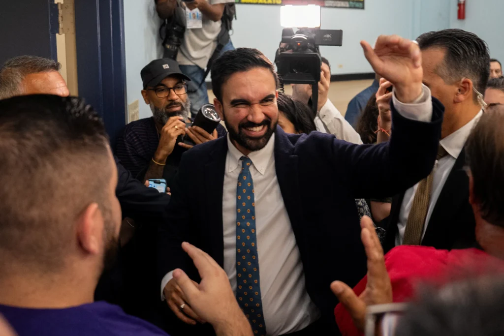 Zohran Mamdani launches bid to become NYC's first South Asian mayor. © Reuters