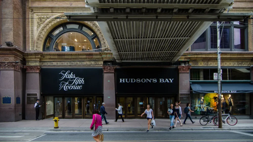 Saks Fifth Avenue’s Canadian operations will also close under the credit protection process similar to Chapter 11 in the U.S.“Hudson’s Bay” by Jeff Hitchcock is licensed under CC BY 2.0