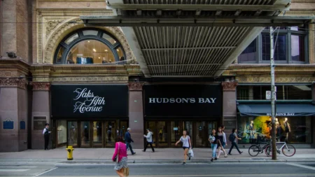 Saks Fifth Avenue’s Canadian operations will also close under the credit protection process similar to Chapter 11 in the U.S.“Hudson’s Bay” by Jeff Hitchcock is licensed under CC BY 2.0