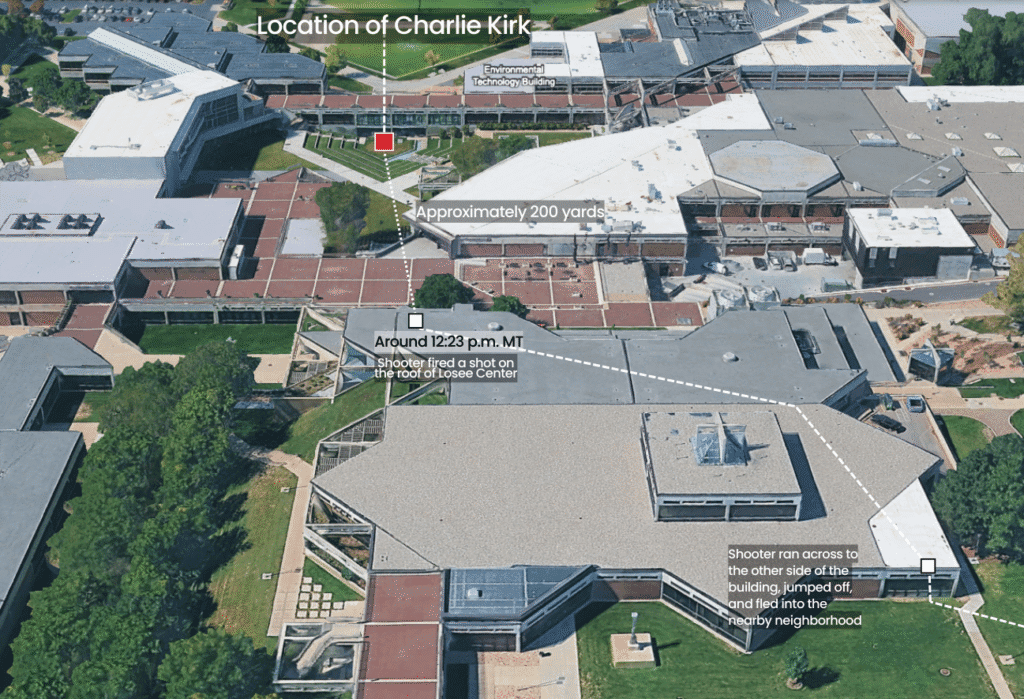 Visual Timeline of Charlie Kirk’s Assassination 5 20