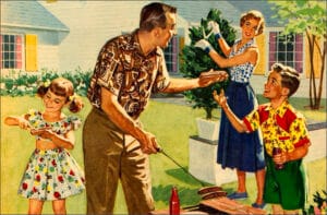 1940s Usa Illustrations Magazine Plate