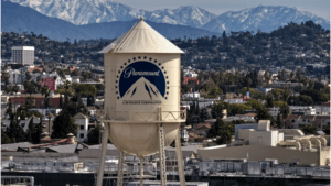 Paramount Wins Bidding War for Warner Discovery After Netflix Backs Out An aerial view of Paramount logo on the water tower at Paramount Studios in Los Angeles, California on Feb 23, 2026. (PHOTO / AFP)