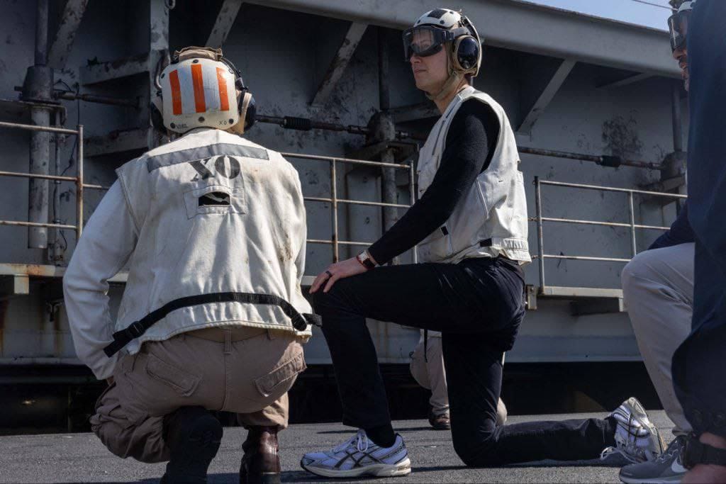 Witkoff and Kushner board US aircraft carrier off Iran’s coast after nuclear talks