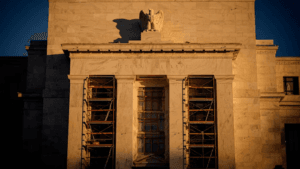 Investors have already moved to price out rate cuts by the Federal Reserve. (Andrew Harnik/Getty Images)