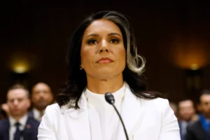 US Intelligence chief avoids contradicting Trump on Iran war threat claims Tulsi Gabbard, U.S. President Donald Trump's nominee to be Director of National Intelligence, testifies during her confirmation hearing before the Senate Intelligence Committee. (Kevin Dietsch/Getty Images)
