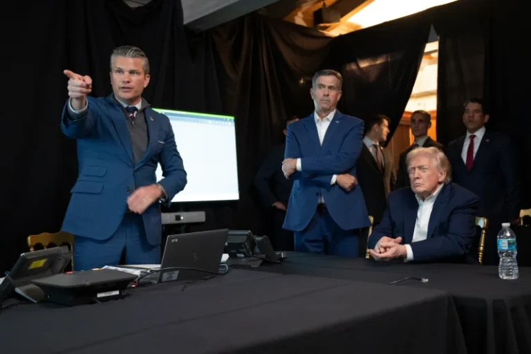 Citing the ‘Deep State,’ Trump overhauls the intelligence community President Trump monitors U.S. military operations in Venezuela with Defense Secretary Pete Hegseth (left) and CIA Director John Ratcliffe (center) at Mar-a-Lago in Palm Beach, Fla., on Jan. 3. U.S. forces captured Venezuela's leader Nicolas Maduro and brought him to New York where he faces criminal charges. (Molly Riley/AP via The White House)