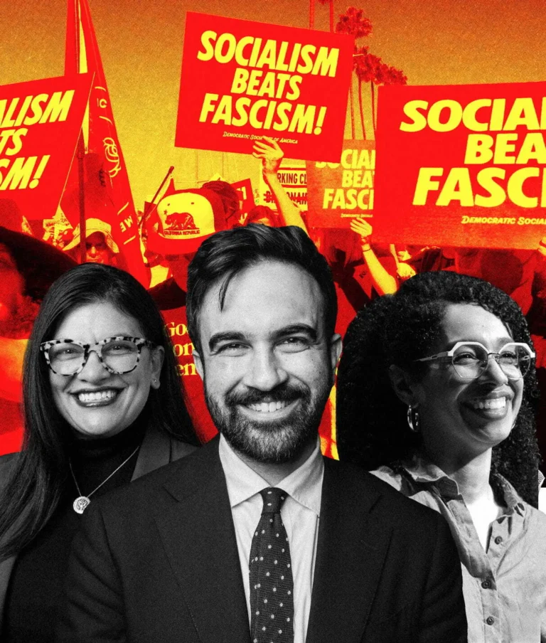 The DSA is growing in congress – and so is its leverage over Democrats on Israel (Howard Weiss, sarah_xie7/ Shutterstock; Dmitryshein, Brian Thorpe/ Wikimedia)